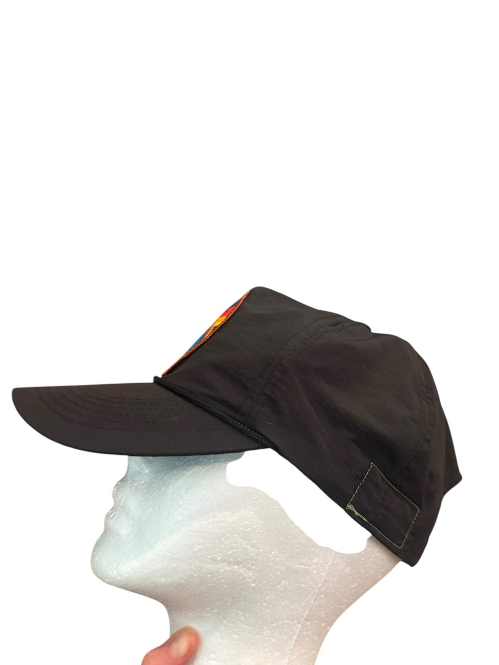 Aviator Nation ALL SEASONS - VINTAGE NYLON TRUCKER HAT in black - Picture 2 of 6
